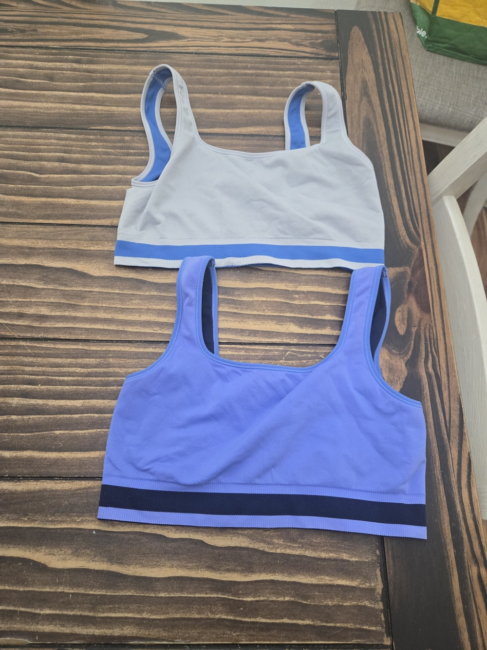 Youth XXL Athletic Works Two-Pack Seamless Sports Bras — Reversable